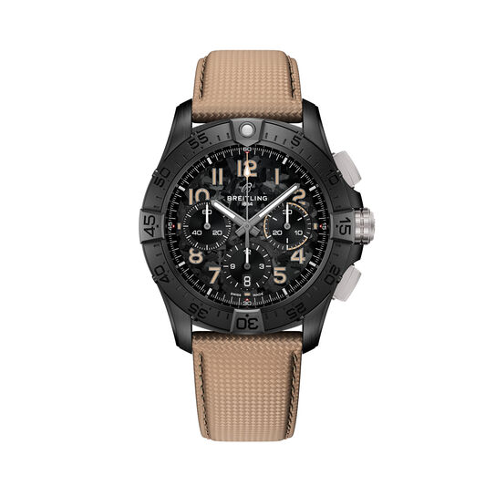 Breitling SB0146101B1X1 Avenger Night Mission B01 Automatic Chronograph 42 mm Titanium and Ceramic Front image number 0